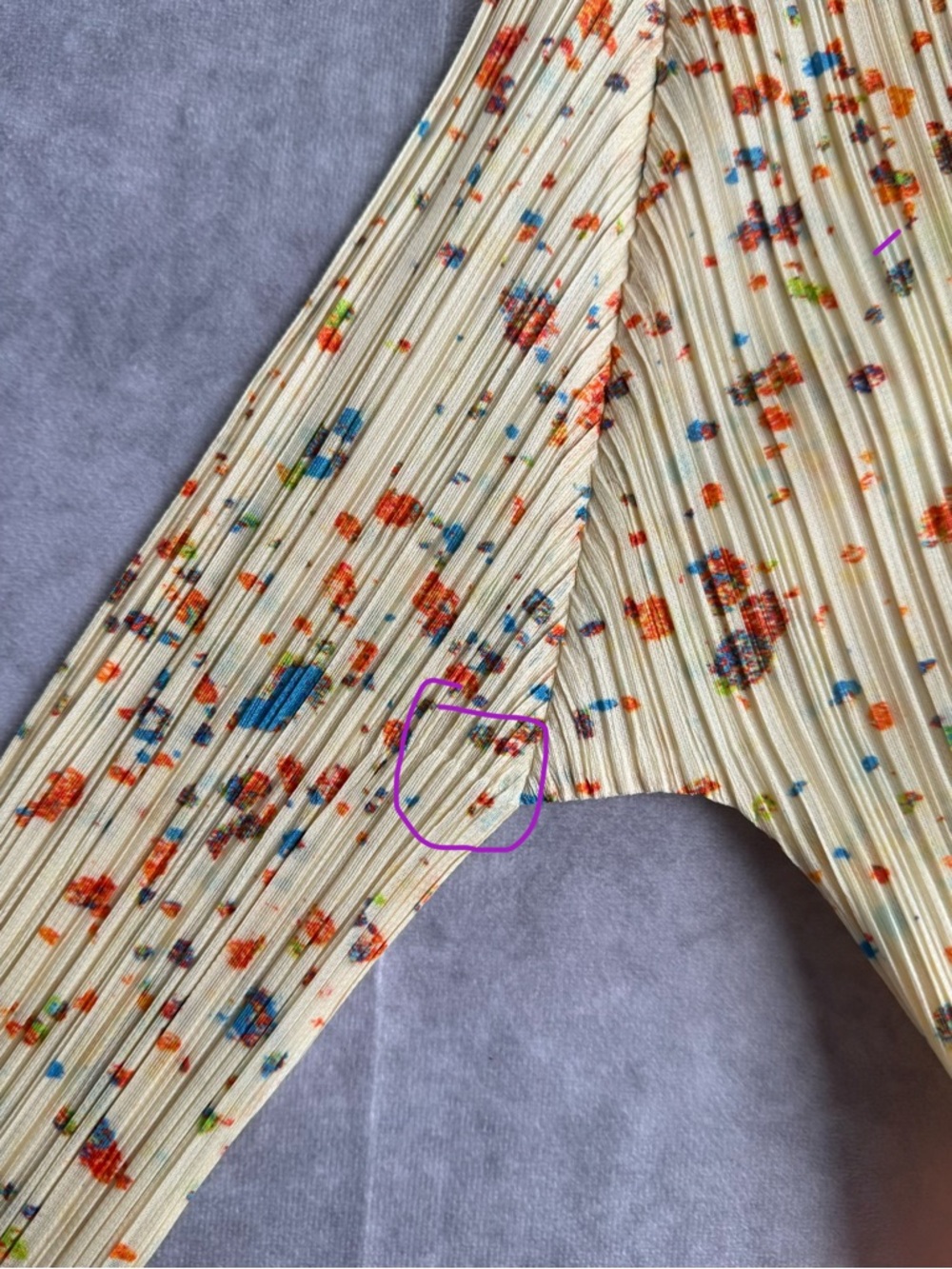 Pleats Please Issey Miyake Enchant Pleated Top Cropped Avant Garde Cardigan - Picture 8 of 8
